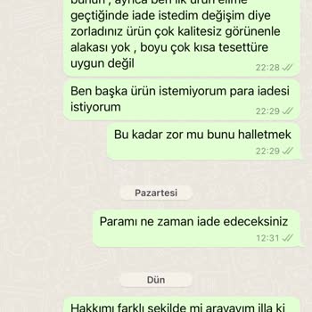 Milena Stil/ Sademce Butik Mağduriyet