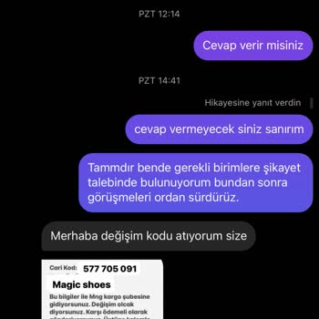 Magic Fashion Ne Ürün Gönderiyorlar Ne De Değiştiriyorlar!