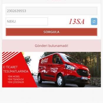 Jetizz Kargolama Sorunu "Gönderi Bulunamadı" Uyarısı
