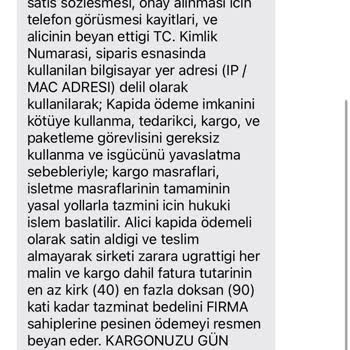 Roza Butik Online Alışveriş Sipariş İptali Ve İletişim Sorunu