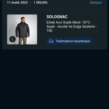Decathlon Ürünüm Kargoya Verilmedi