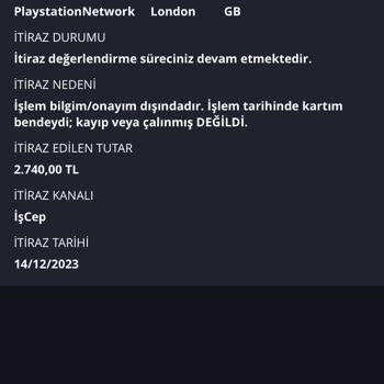 PlayStation Network Habersiz Karttan Ödeme Aldı
