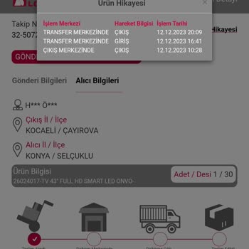 Horoz Lojistik Kargo Ve Sipariş