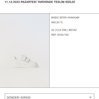 Zara'dan Aldığım Çocuk Ayakkabısının Derisi Soyuluyor
