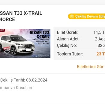 Trendyol Şanslı Çekiliş Muamma