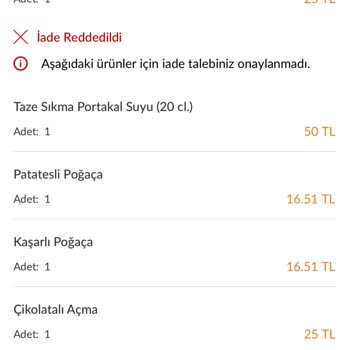 Trendyol Yemek Siparişim Teslim Edilmediği Halde Sipariş Bedeli Tarafımdan Çekildi