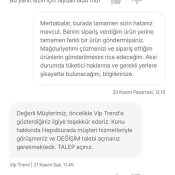 Hepsiburada Fissler Düdüklü Tencere Siparişim Yanlış Gönderildi, Çözüm Bulunamıyor