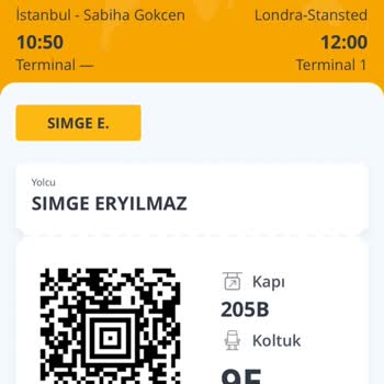 Pegasus Biletimin Eski Soyadım İle Kesilmesi Ve Değişiklik Yapılmaması