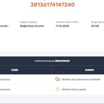 Sürat Kargo 8 Gündür Kargomu Teslim Etmedi