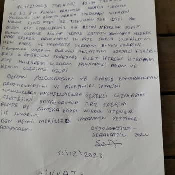 Kontur Turizm Kaptan Tarafında Darp Ve Araçtan Zorla İndirilme