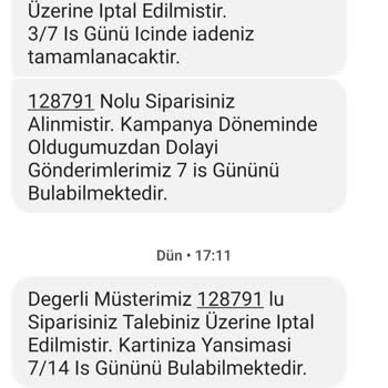 Sanal Yağ Market Güvensiz Firma Memnun Kalmadım