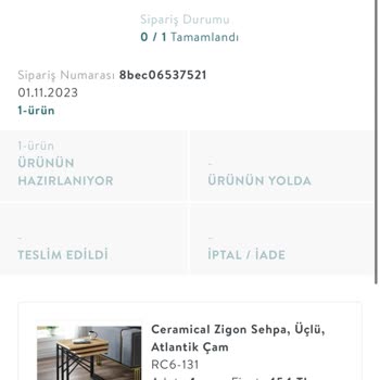 Vivense Ve Ürünümü Aylar Geçmesine Rağmen Teslim Etmemesi