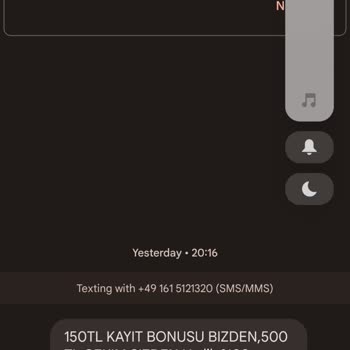 Matadorbet Bahis Sitesi Taciz Mesajları