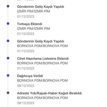 PTT Kargo Postane Dağıtım Merkezi