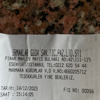 Irmaklar Market Yemek Posu Bir Bu Şubede Bir Başka Şubede