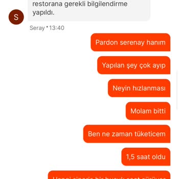 Migros Yemek Ücret İadem Yapılmadı