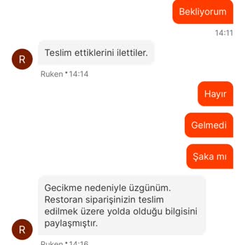 Migros Yemek Ücret İadem Yapılmadı
