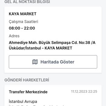 Trendyol Express Kargo Şubede Üç Gündür Bekletiliyor