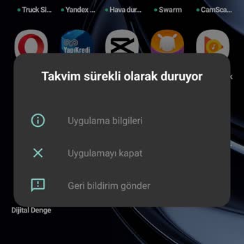Realme Takvim Uygulaması Çalışmıyor Donuyor Ve Kasıyor