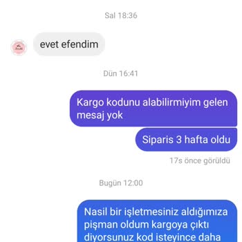 Ardil Tasarım Atölyesi Sosyal Medya Üzerinden Verilen Sipariş Gönderilmiyor