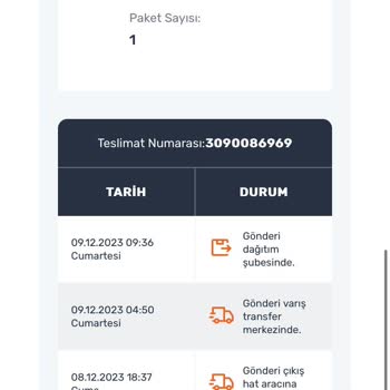 Sürat Kargo Bir Kargo Şirketinin Dağıtıma Çıkarmadığı Paket İçin İfade Edilen Mağduriyet