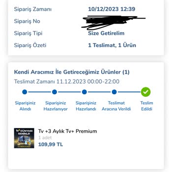 Carrefour SA TV+ Epin Teslimatı Gecikti!