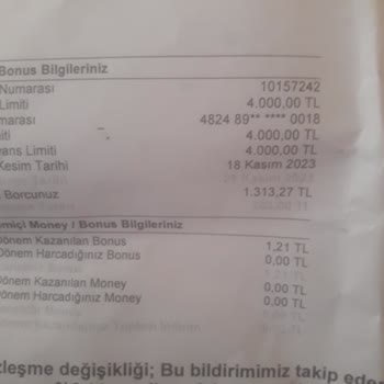 Garanti BBVA Money Kredi Kartı Mağduriyeti