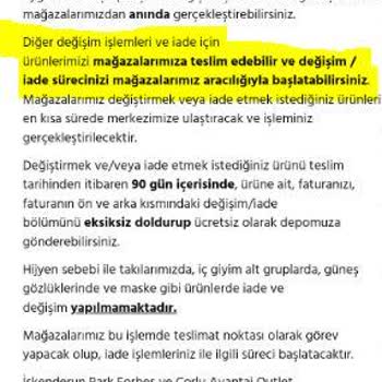 OXXO Online Satın Alınan Ürün Mağazada Değişim Yapılmıyor!