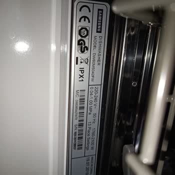 Samsung Bulaşık Makinesi Paslanma Sorunu