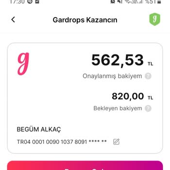 Gardrops Yanlış Bakiye Yattı