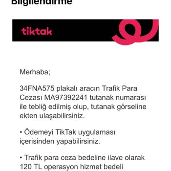 Tiktak Haksız Yere Ceza Gönderiyor