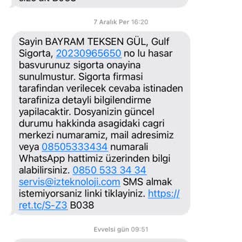 İz Teknoloji Servisi Garanti Ürünüm Yollanmadı