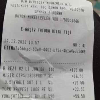 BİM Party Mısır Cipsinin İçinden Taş Çıktı