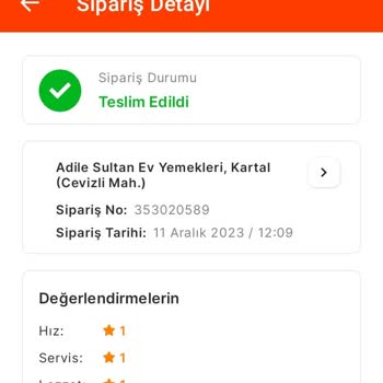 Migros Yemek Ve Adile Sultan Ev Yemekleri Hakkımı Yedi