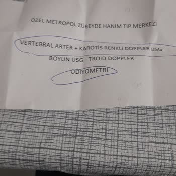 Özel Metropol Tıp Merkezi Bir Tıp Merkezindeki KBB Polikliniği Deneyimi Ve Ücretlendirme Süreci Şikayeti