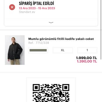 Pull and Bear İptal İşleminin Yapılmayan Ücret İadesi