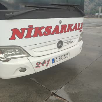 Niksarkale Turizm Otobüs Yolculuğunda Şoförle Yaşanan Tatsız Anlar