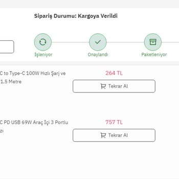 Teknostore 4günde İstanbul İçi Siparişlerin Gelememesi