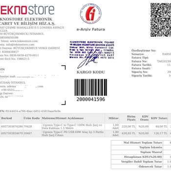 Teknostore 4günde İstanbul İçi Siparişlerin Gelememesi