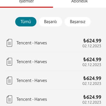 Tencent Games Türkiye Mobil Ödeme Tencent