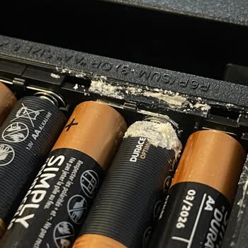 Duracell Pil Köpürmesi-akması-zarar Görmesi