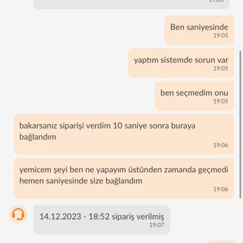 Trendyol Yemek (GO) Haksız Kazanç Yardım Etmeme