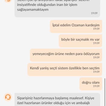 Trendyol Yemek (GO) Haksız Kazanç Yardım Etmeme