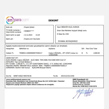 Prohummer Ürün İadesi Eksik Ücret Gönderimi