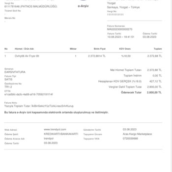 Onvo Isınmayan Air Fryer İçin Çözüm Arayışı!