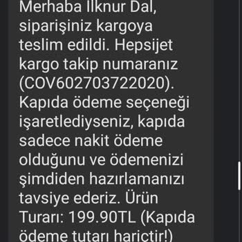 Drivse.co Eksik Ürün Gelmiştir... Para İadesi De Olmamıştır