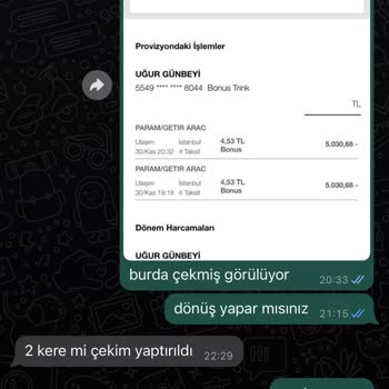 GetirAraç Şirket Yüzünden Zarar Gördüm