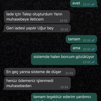 GetirAraç Şirket Yüzünden Zarar Gördüm