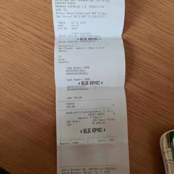 Emsan Mutfak Ücret İadesinin Yapılmaması