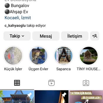 Sapanca_bungalow _tinyhosu (Instagram) Mağduru